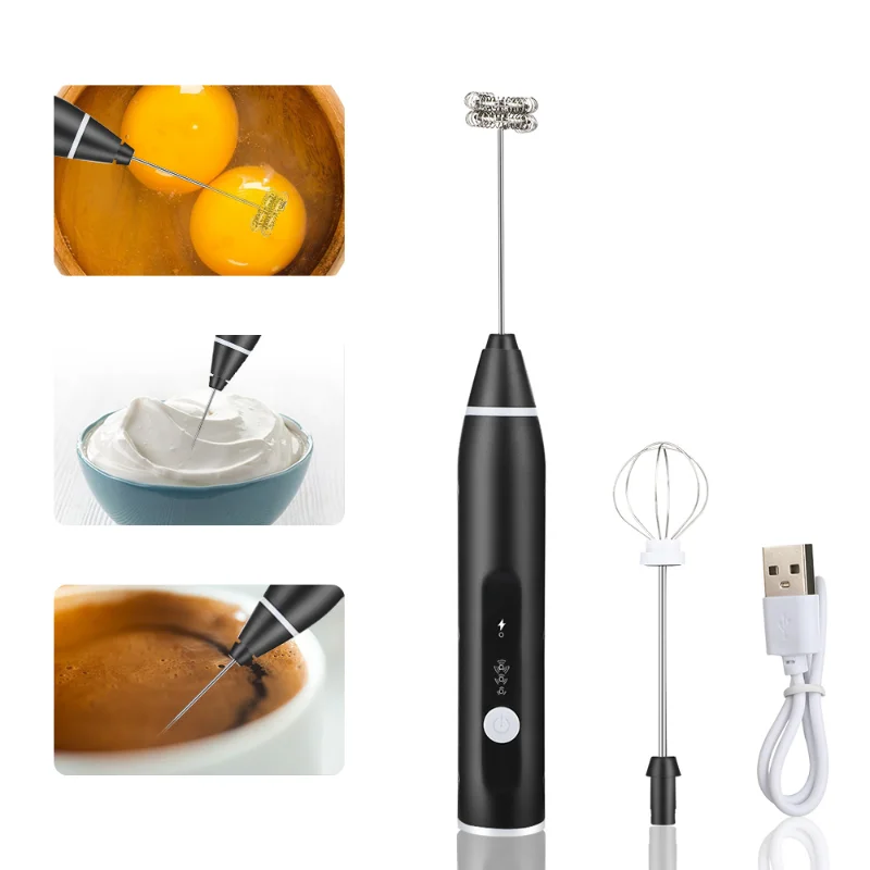 

Ручной многофункциональный вспениватель молока USB Электрический измельчитель вина Портативный Миксер для продуктов для домашнего использования