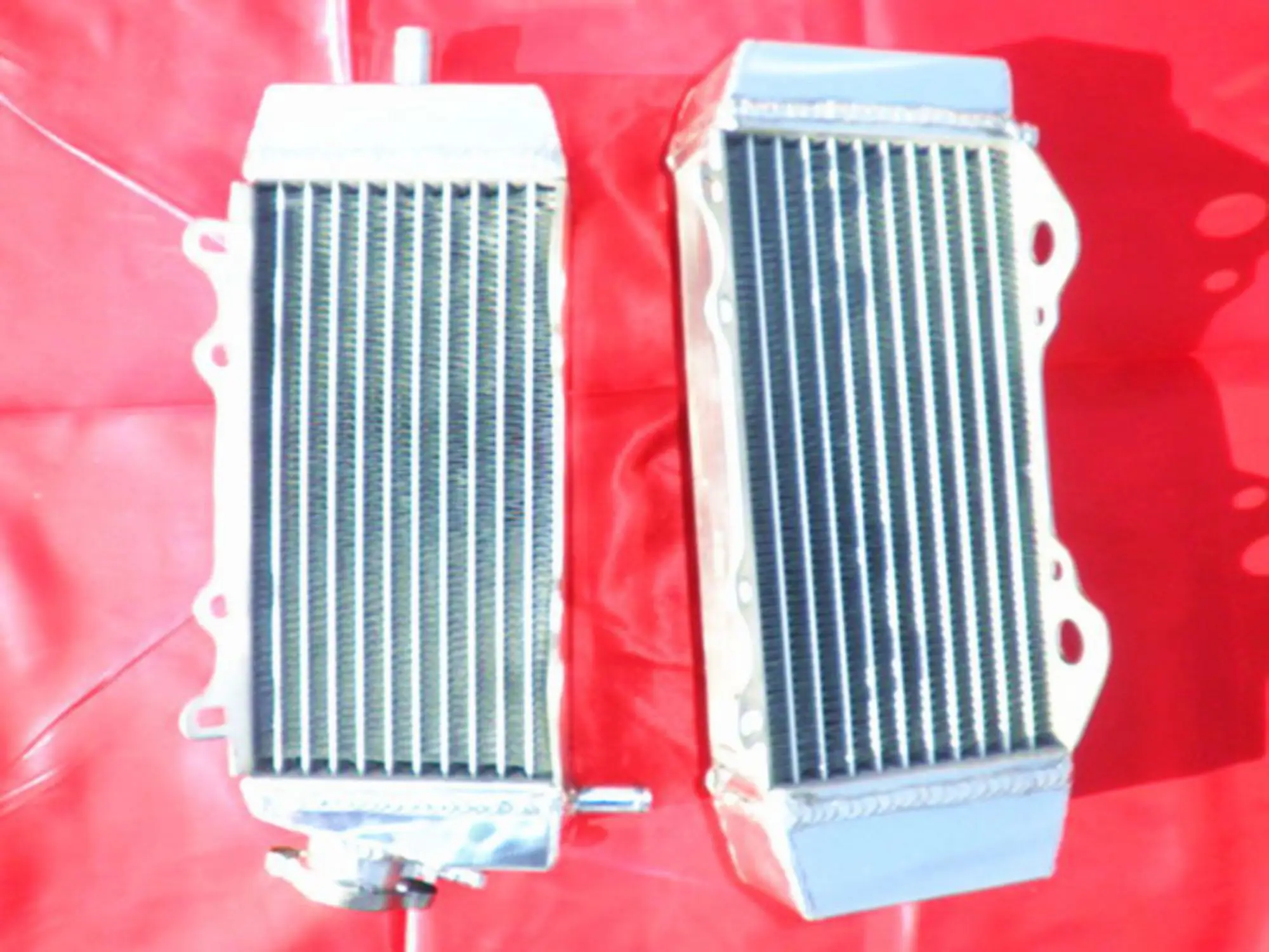 Новый левый и правый алюминиевый радиатор для Suzuki RMZ250 RMZ 250 2004-2006 годов охладитель