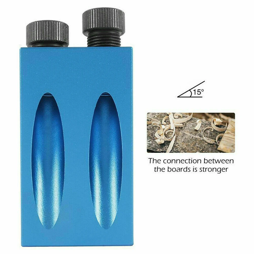 

15pcs Oblique Drill Power Tools Multifunction Angle Locator Professional Durable DIY Pocket Hole Jig Kit Home With Clamp