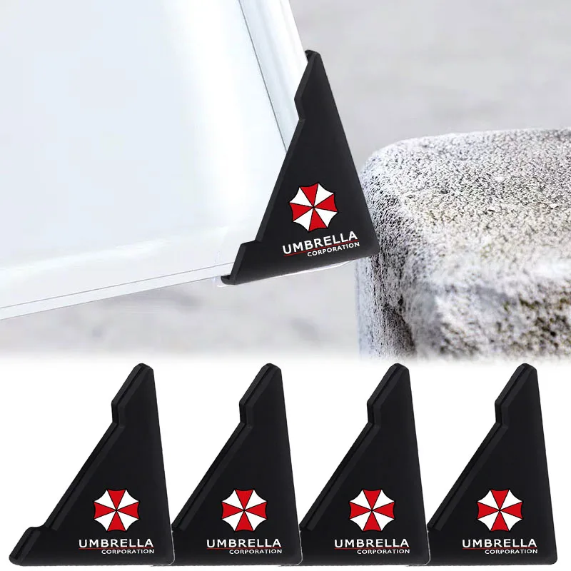 

Car Door Corner Protector Anti-Scratch Car Logo Pad Anti-Collision Pad For Umbrella Corporation Logo Automobiles Car Accessories