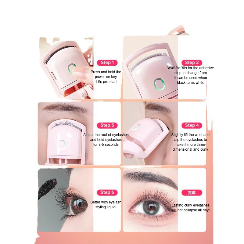 

Curl Hot Eyelashes Two-speed Temperature Control Lasting Fast Late-model Motor-driven Long Lasting Eyelash Curling Eyelash Curl