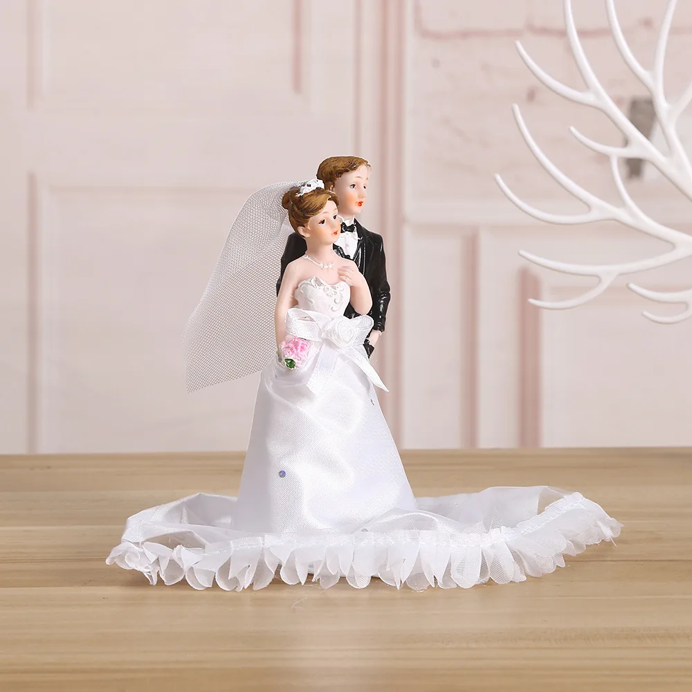 

Свадебные топперы из смолы Невеста и жених