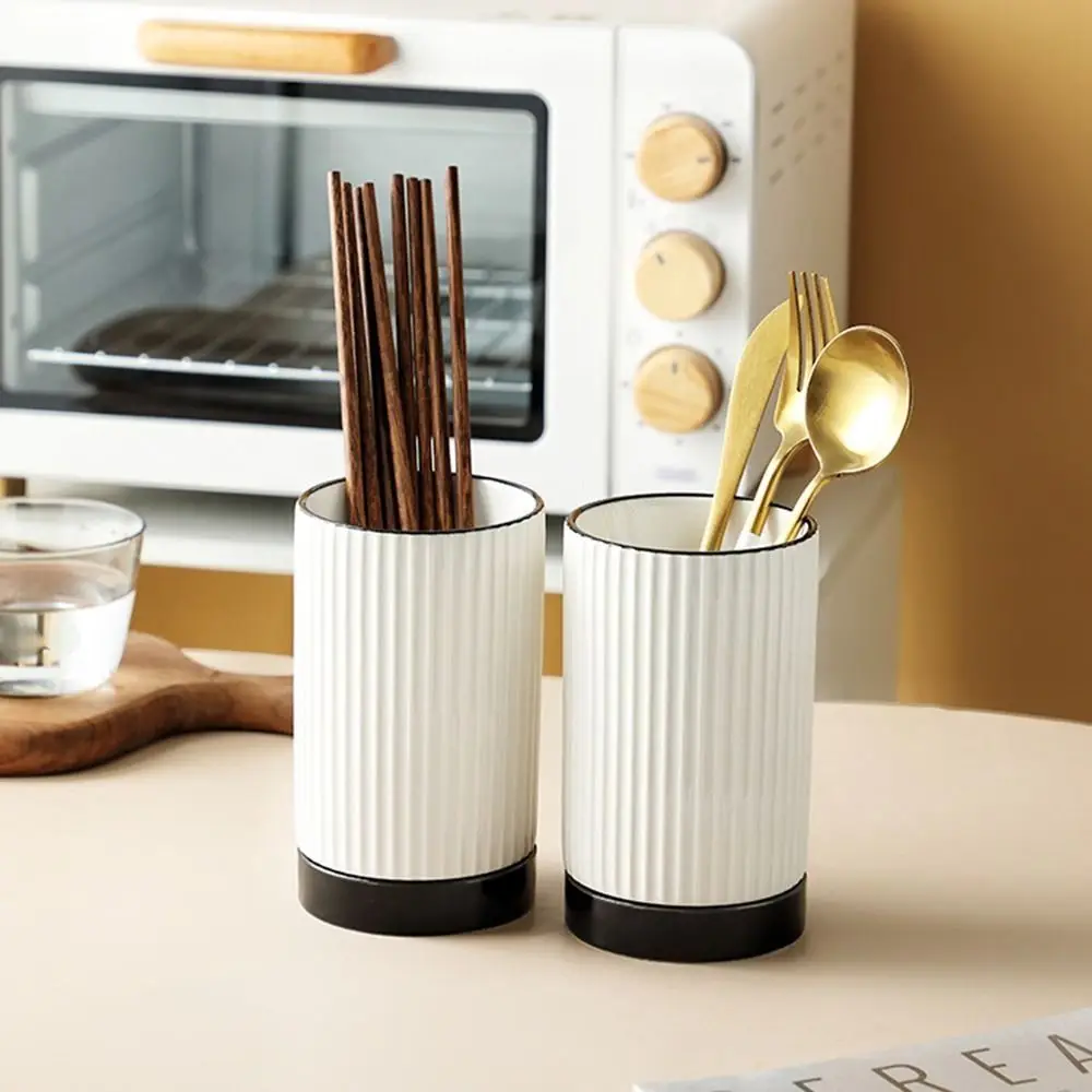 Керамический держатель для посуды глубокий и стабильный очень большой кухонный