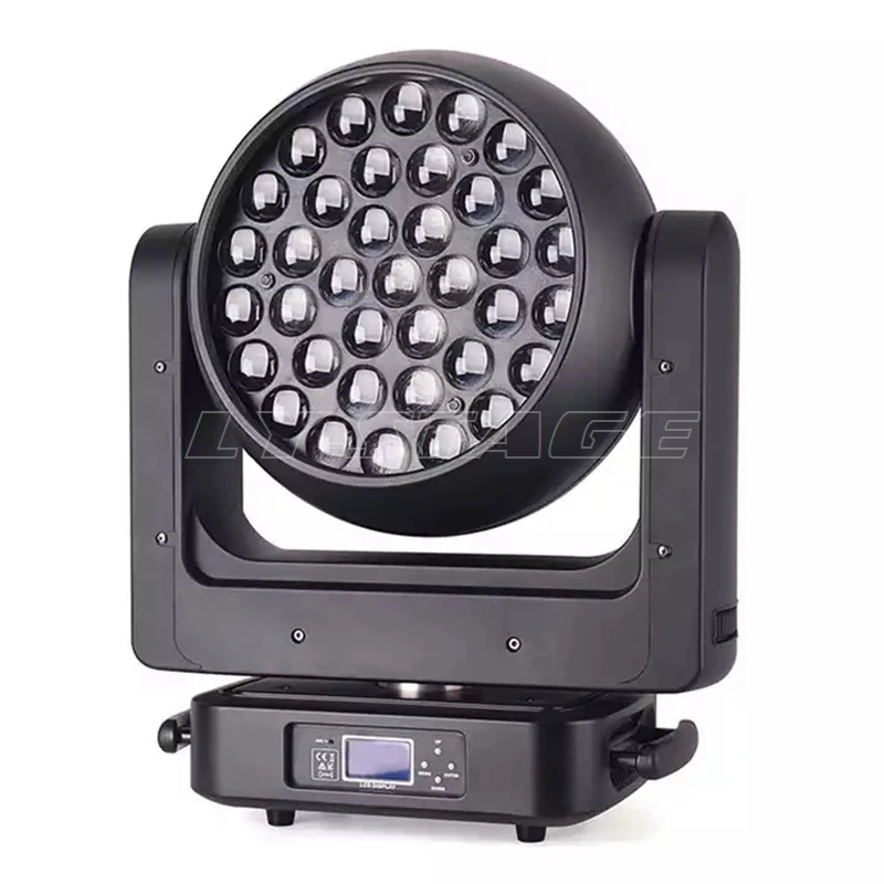 

Stage Light RGBW 4 in 1 Zoom 37x25W Wash Led Moving Head for Disco DJ Concert Theater