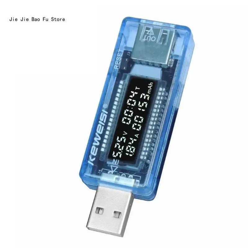 

E8BD Type-C USB-тестер напряжения Мультиметр Вольтметр Амперметр Тестер емкости аккумулятора