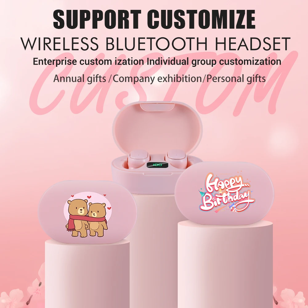 

TWS-наушники AIRVOLT E6S с поддержкой Bluetooth 5,0 и бесплатным логотипом