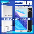 5,1 дюймовый G920 дисплей для Samsung Galaxy S6 ЖК сенсорный дигитайзер Asssembly G920F экран Бесплатная доставка с инструментами