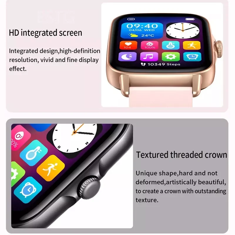 

Смарт-часы KT59, 1,69 дюйма, Bluetooth, фитнес-трекер