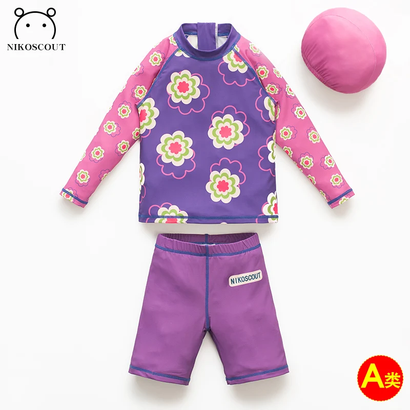 Детский купальник для девочек летний детский быстросохнущий моря защита от