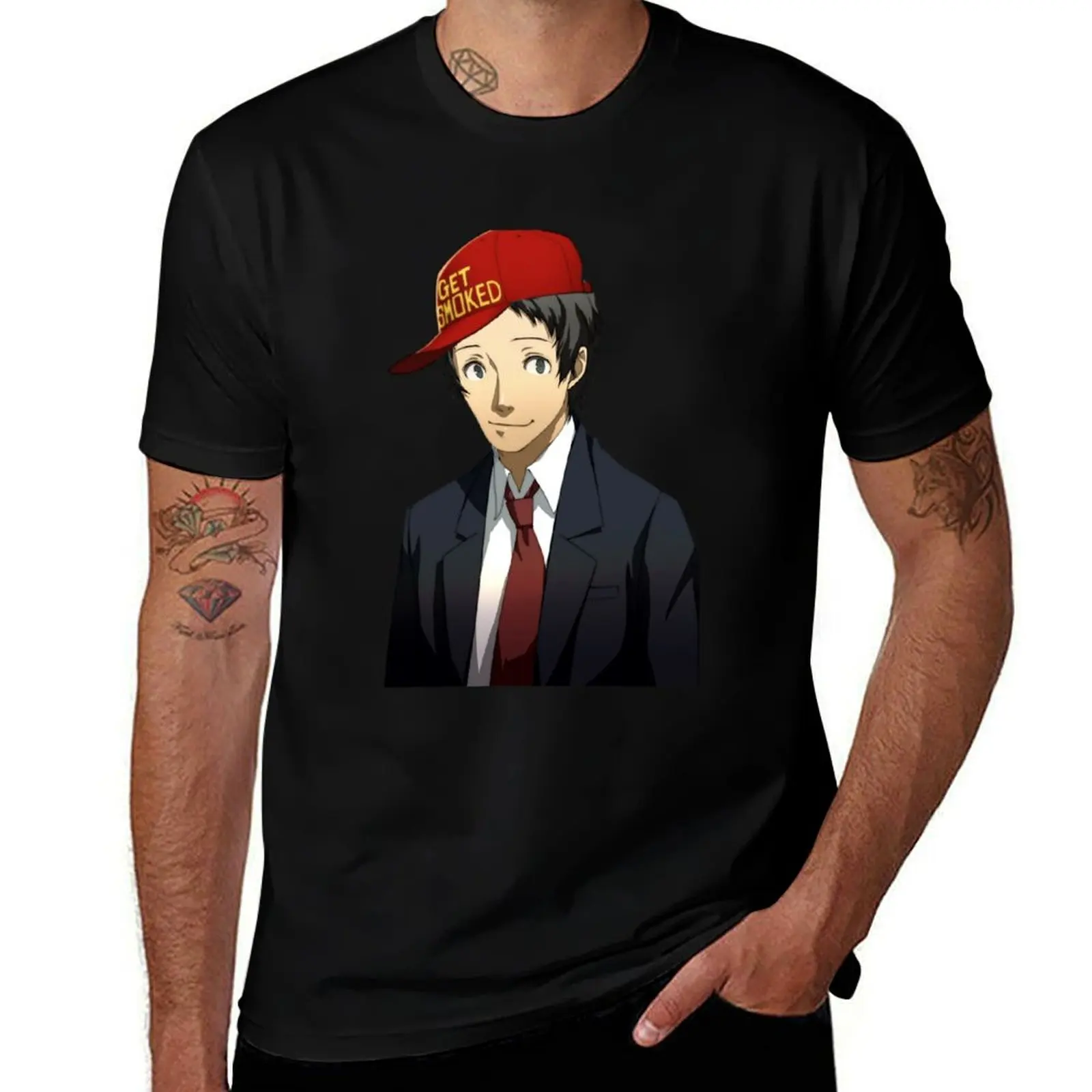 Tohru Adachi Gets копченая футболка дешевые вещи корейская модная графика простые