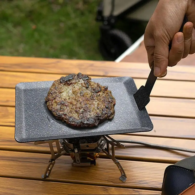 

Multifunctional Non-stick Frying Pan | Smoke-free Grill Pan Griddle For Meat Fish Vegetables | Nonstick Rectangular Fry Pan