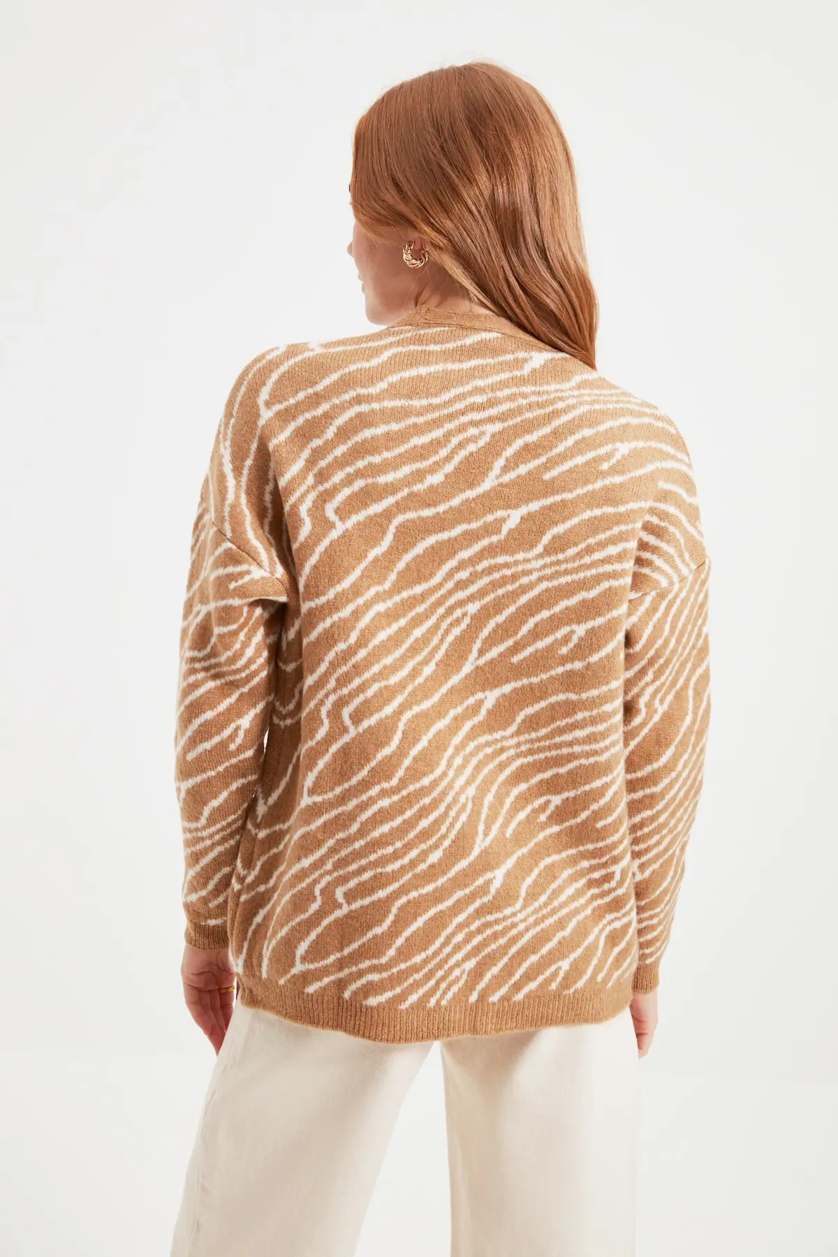 

Trendyol Jacquard Knitwear Cardigan TWOAW22HI0086