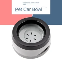 pet drinking bowl home travel car bowl non slip non splash mouth overflow dog bowl cat bowl slow feeder for both cats and dogs