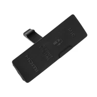 side usb mic hdmi compatible dc video door cover rubber replacement for canon 550d camera