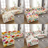 floral series dust proof stretch sofa covers living room all inclusive furniture protector spandex sofa cover cushion cover