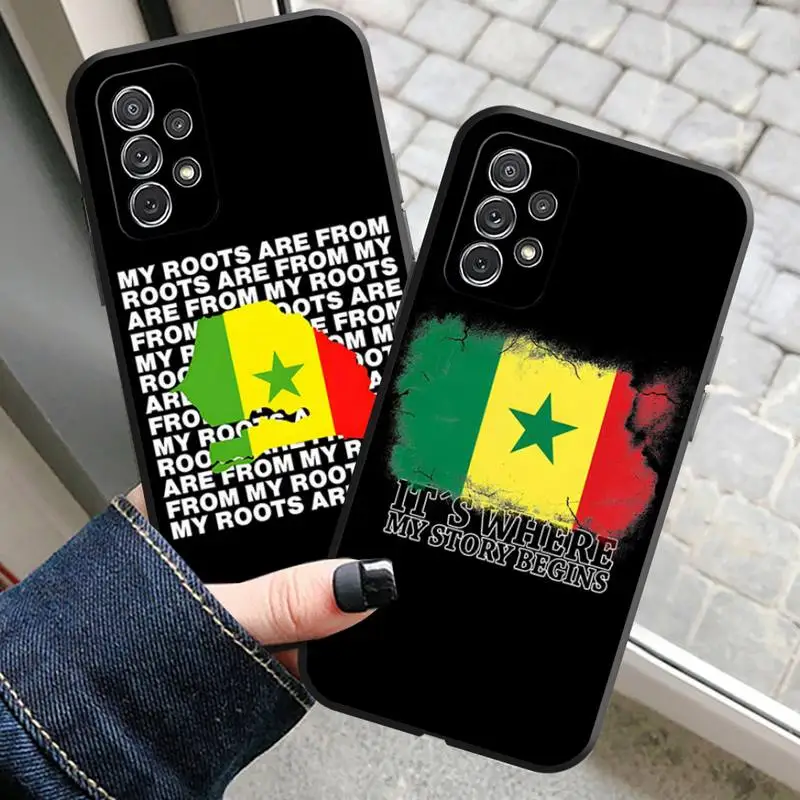 Чехол для телефона с флагом Сенегала для Samsung Galaxy Note 20 10 Plus Ultraa Lite A81 J5 J7 2016 J6 J4 Pro, мягкий чехол