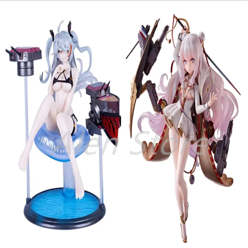 

Azur Lane Figure Prinz Eugen Wave Anime Girl PVC Le Malin Light Version Action Figure Toy Collectible Model Doll
