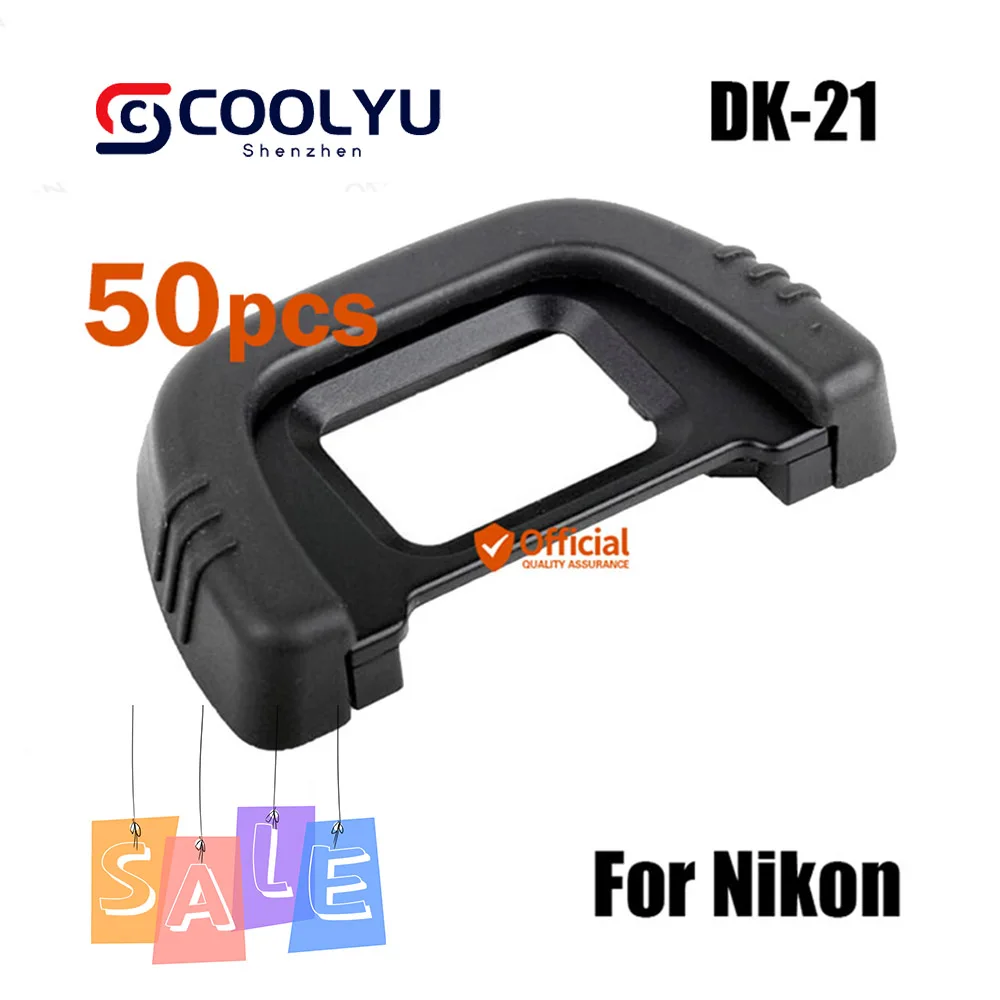 

50 DK-21 Rubber Eye Cup Viewfinder Eyepiece for Nikon F80 F65 F55 FM10 D100 D200 D300 D600 D610 D90 D80 D70 D60 D50 D40 D7000