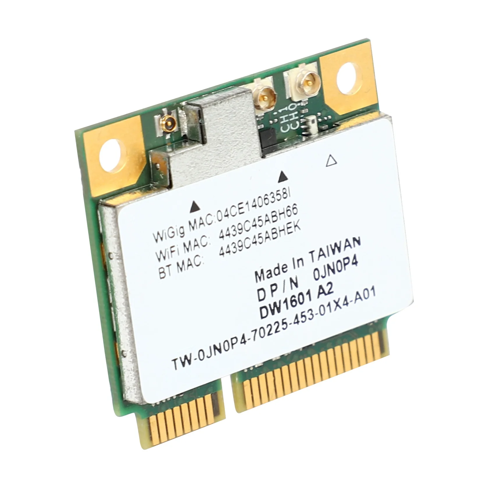 Беспроводная карта DW1601 QCA9005 беспроводная 8V256 WiGig 802.11AD 7Gbps Bluetooth 4 0 Mini Pcie