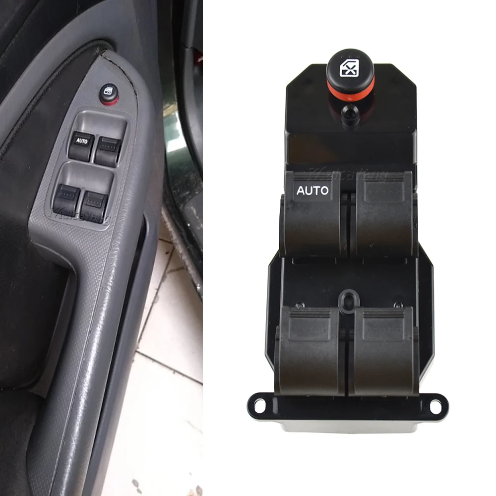 

Кнопка переключателя Главного управления Power Window для Honda CRV CR-V 2002-2006 Civic 2001-2005 35750-S5A-A02ZA 35760-S9A-G042A