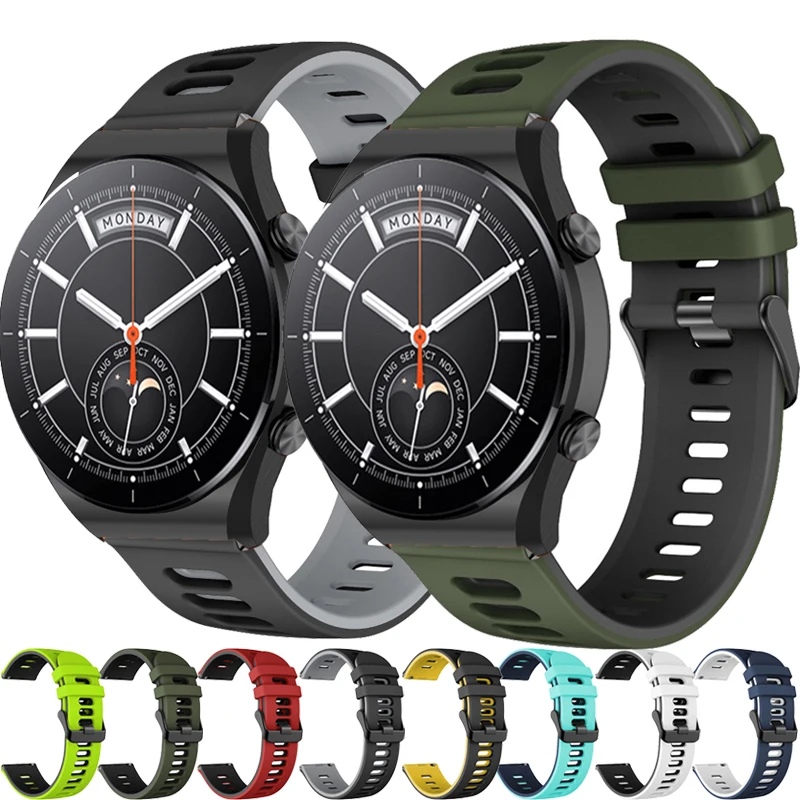 

Ремешок силиконовый быстросъемный для смарт-часов Xiaomi Mi Watch S1 Active