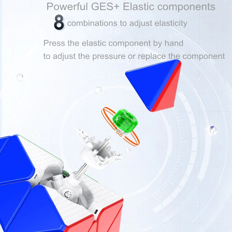 [Picube] GAN Pyraminx M 3x3x3 Магнитный скоростной магический куб без наклеек