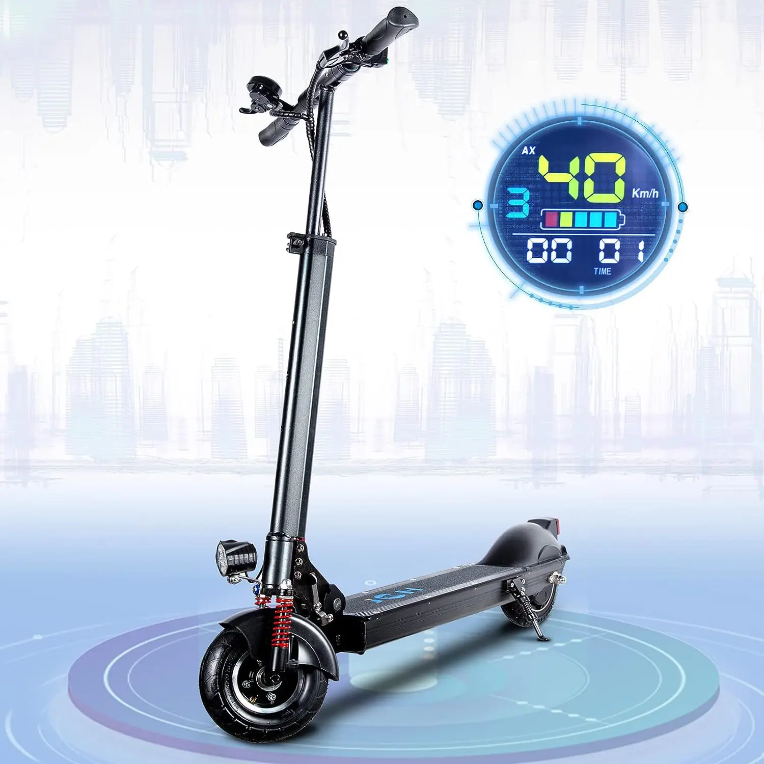 

MAX 650W H1 Scooter Adults 8" Tires E Scooter 22mph Max Speed,Up to 22 Miles Range,Lightweight Foldable Waterproof Kick Sco