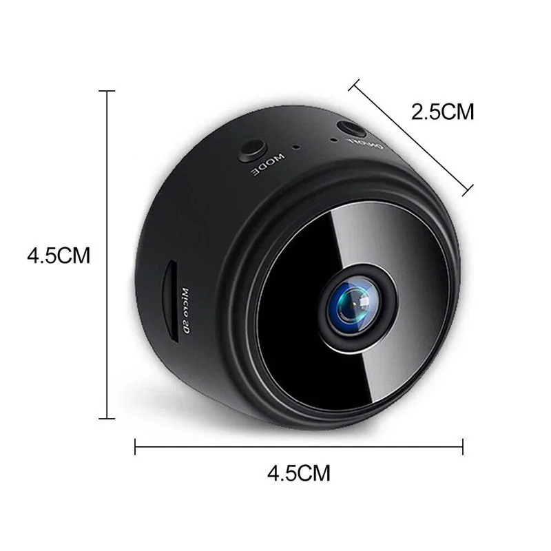 

Original 2022 new A9 video surveillance wifi camera hid den camera security remote control night vision mobile detection