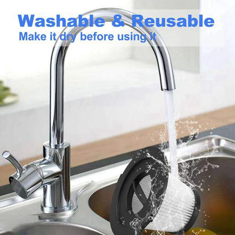 Сменный HEPA-фильтр 9 шт. совместимый с беспроводными вакуумными аксессуарами MOOSOO