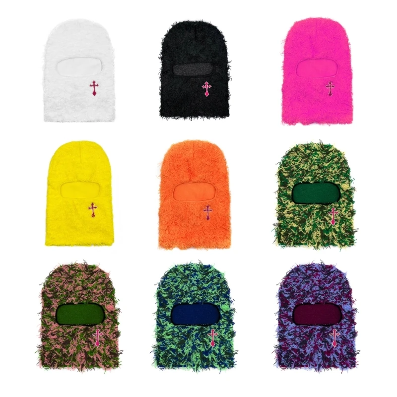

Elastic Windproof Hat Balaclava Neck Protect Hat for Adult Teens Cycling