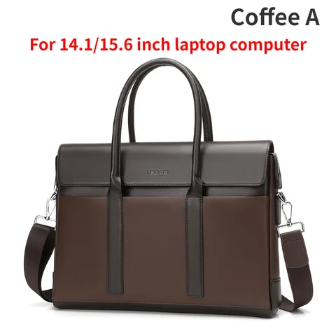 OYIXINGER большая емкость мужские кожаные сумки для HP DELL MACBOOK ACER ASUS 14,1 15,6 "Ноутбук человек портфель роскошные сумки
