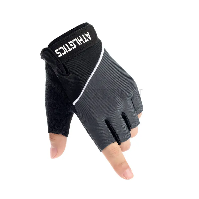 

Fishing Accessories One Pair Neoprene PU Breathable Leather Pesca Fitness Carp Anti Slip Fishing Gloves Universal For All Season