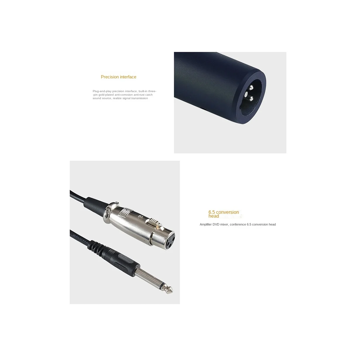 Wired Dynamic Microphone Handheld Microphone Recording Microphone for Performance and Studio Recording
