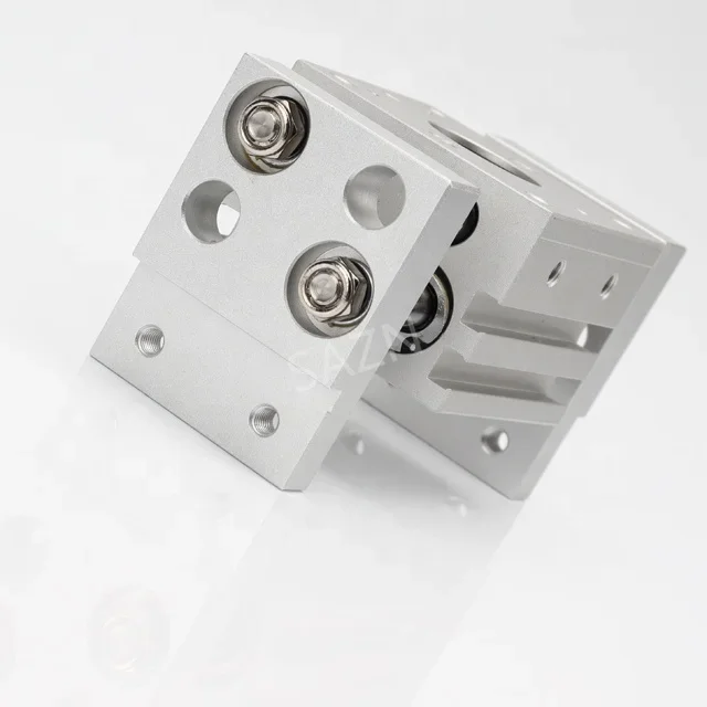 Двойной поршень SMC типа MHL2 10D 16D 20D 25D 32D 40D Двойное действие широкое открытие