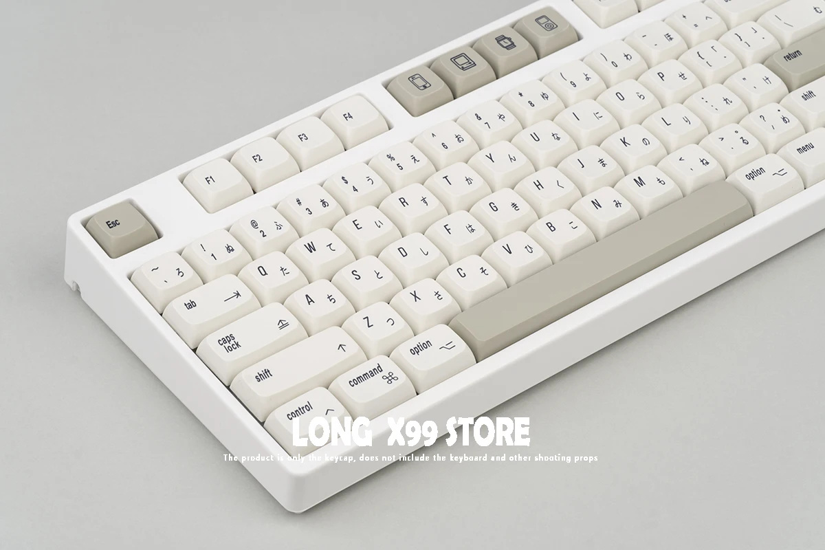 

XDA PBT колпачки для клавиш 166 клавиш для Apple MAC ISO Cherry MX японский белый колпачок для механической клавиатуры с 3U 7U