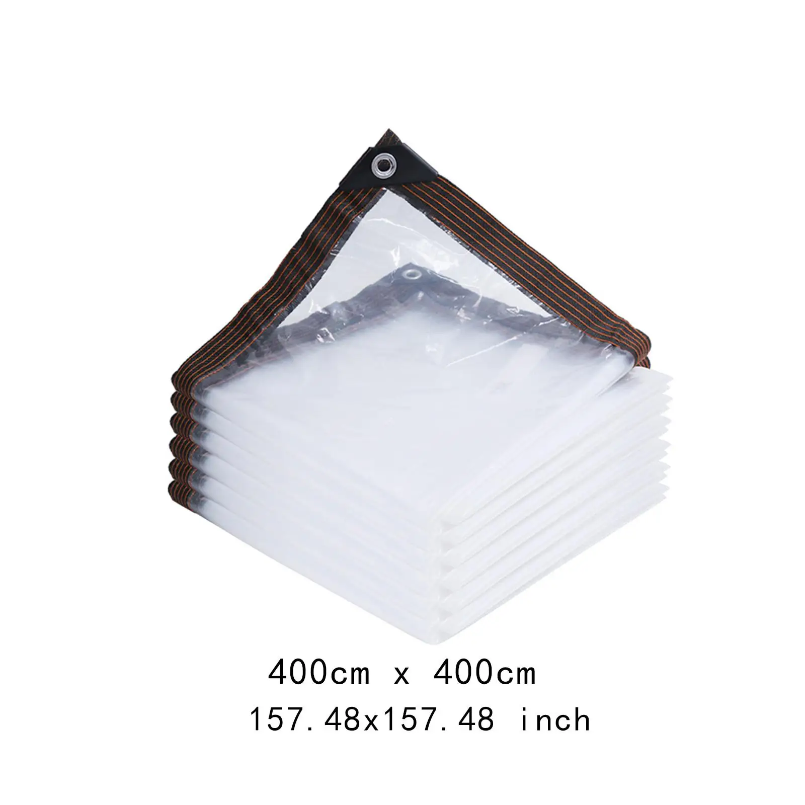 Прозрачный брезент непромокаемый удобный устойчивый к атмосферным воздействиям