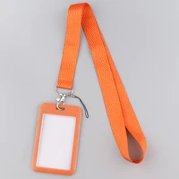 orange simple neck strap lanyard for key id card gym cell phone straps usb badge holder diy neck strap hang rope lariat lanyard
