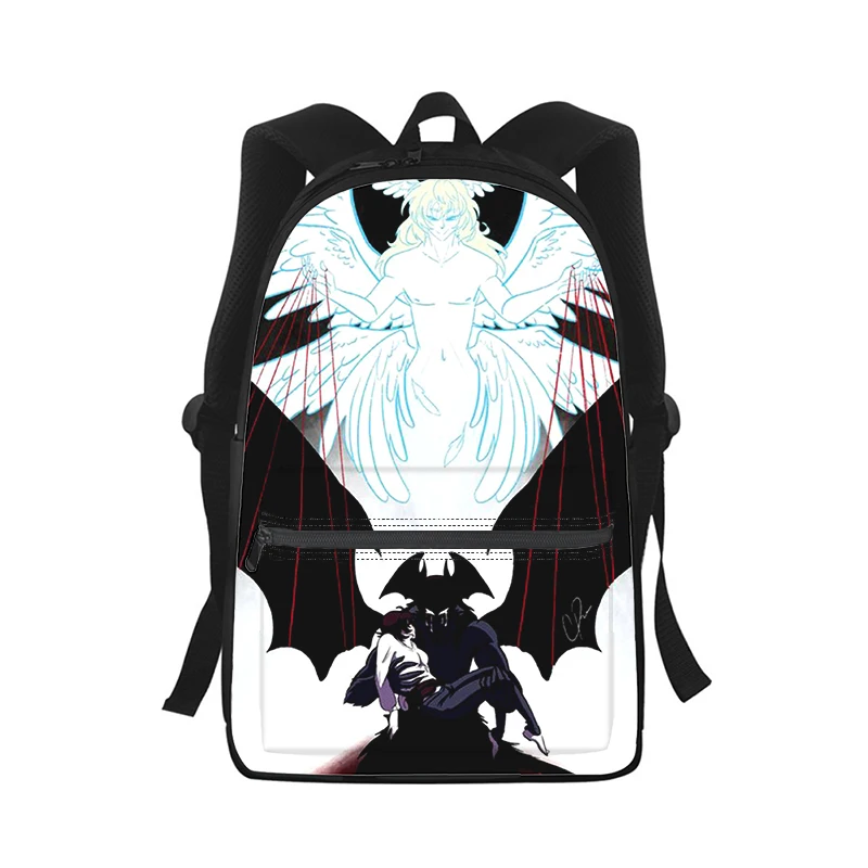 DEVILMAN crybaby Anime Men Women Backpack 3D Print Fashion Student School Bag Laptop Backpack Kids Travel Shoulder Bag