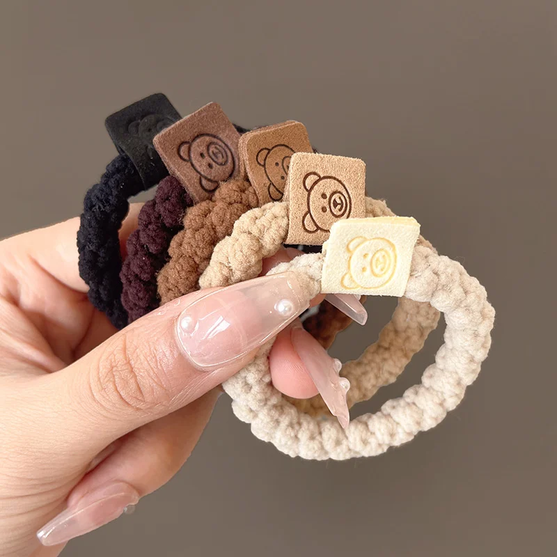 Высокая эластичность долговечность простая резинка для волос конский хвост