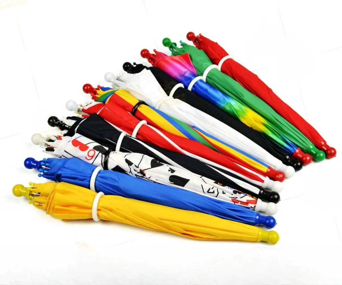 

Волшебный Зонт волшебный фокус (длина 33 см) волшебное устройство от шелка к четырем зонтикам волшебный аксессуар для сцены