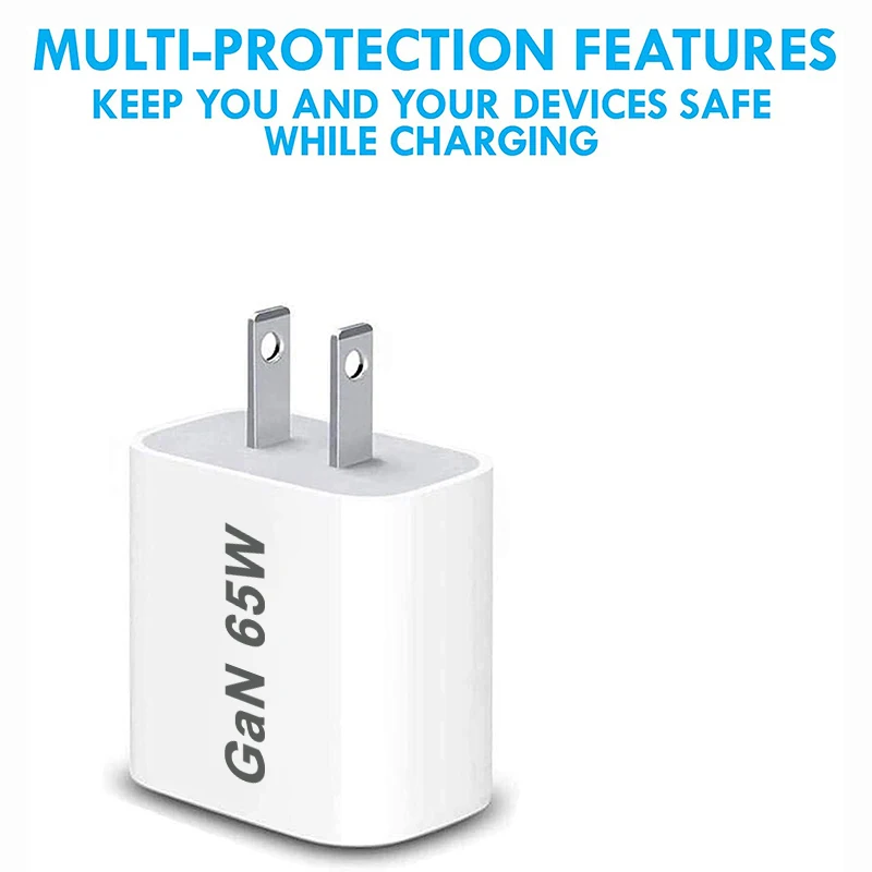 Зарядное устройство USB PD 65 Вт нитрид галлия