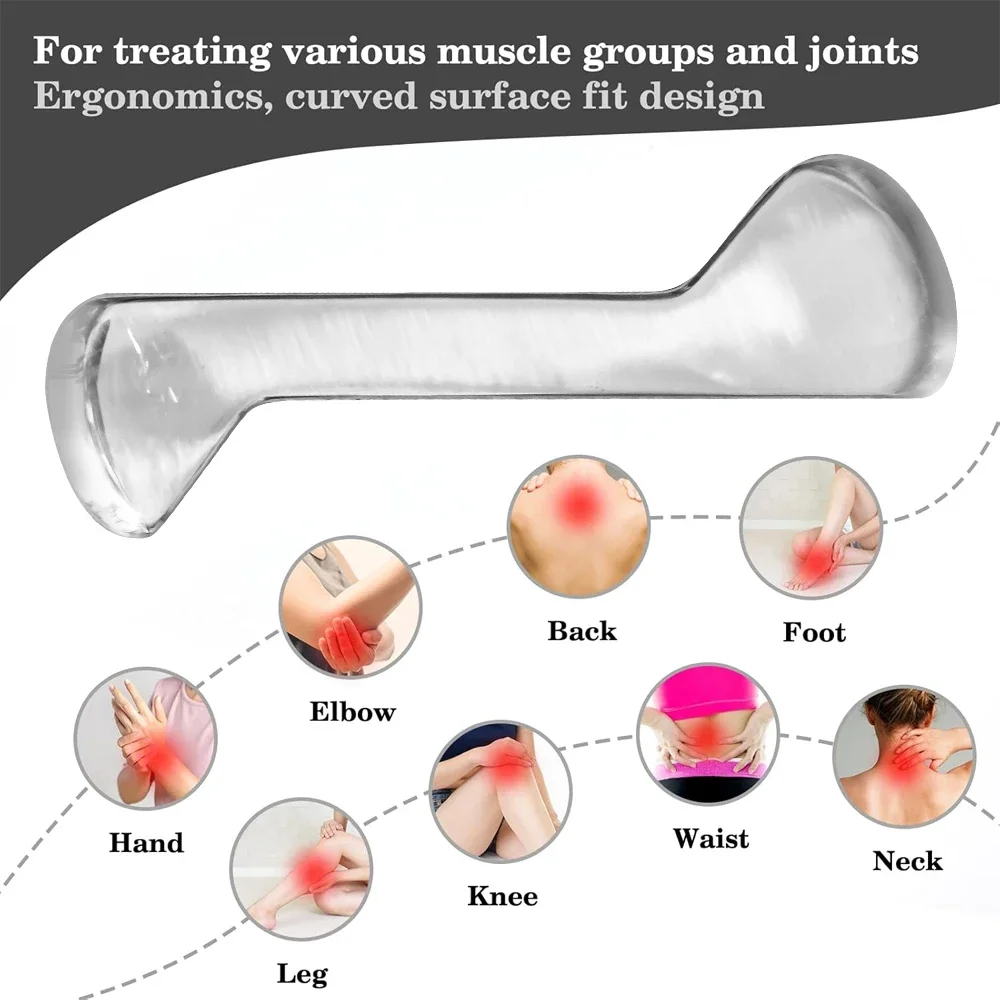 Инструменты для скребка мышц Инструмент массажа промежности Graston Fascia Blaster Гуаша