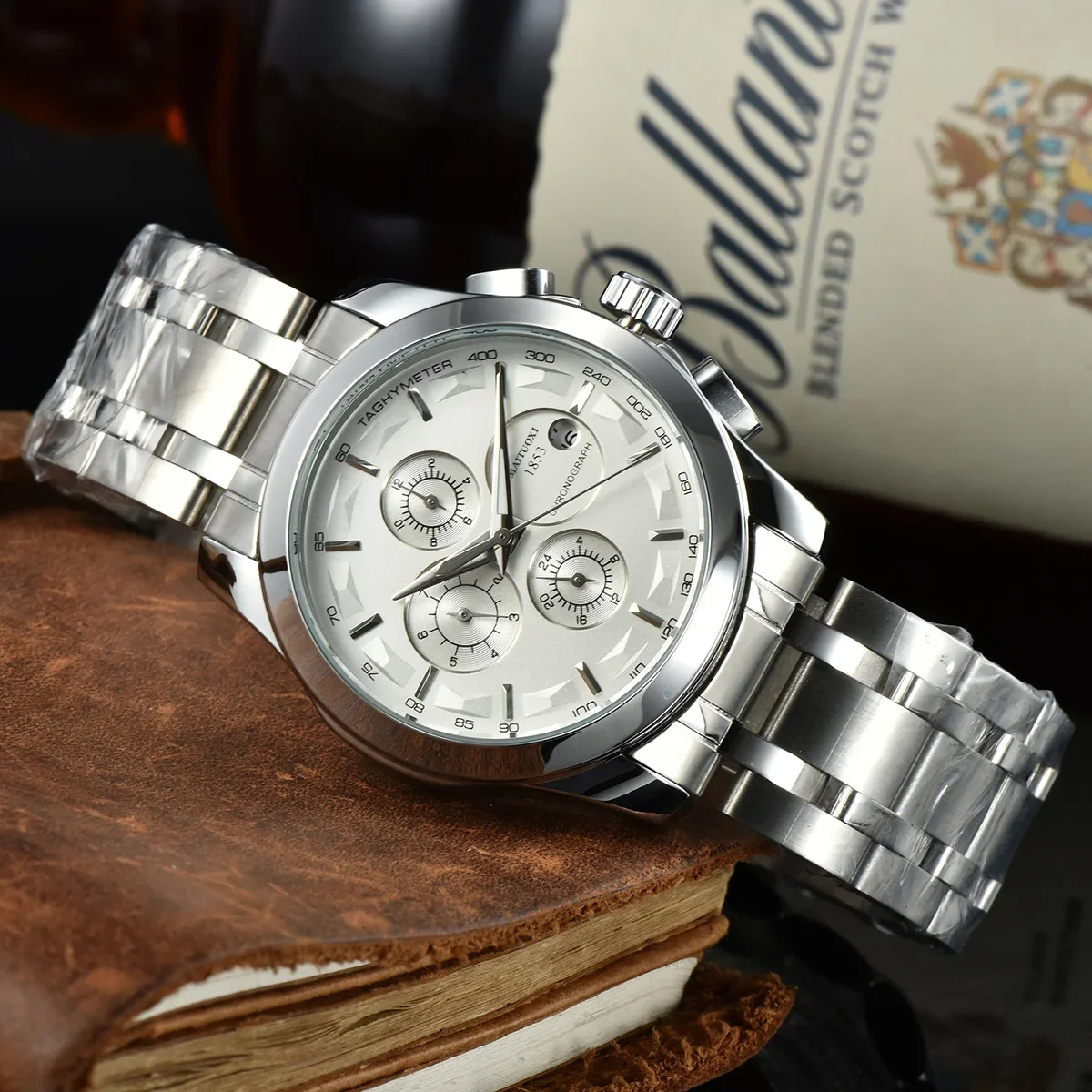 

Часы наручные мужские автоматические, Роскошные Большие Оригинальные брендовые модные водонепроницаемые, ААА