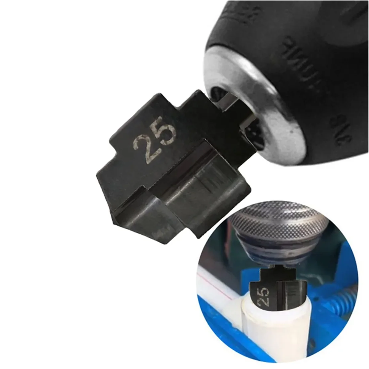 Подъемное ступенчатое сверло для подключения водопроводных труб