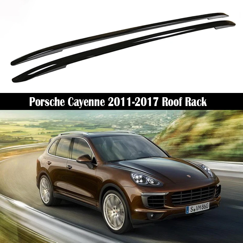 Багажник на крышу автомобиля для Porsche Cayenne Turbo S 2011-2017 рейки багажники верхние