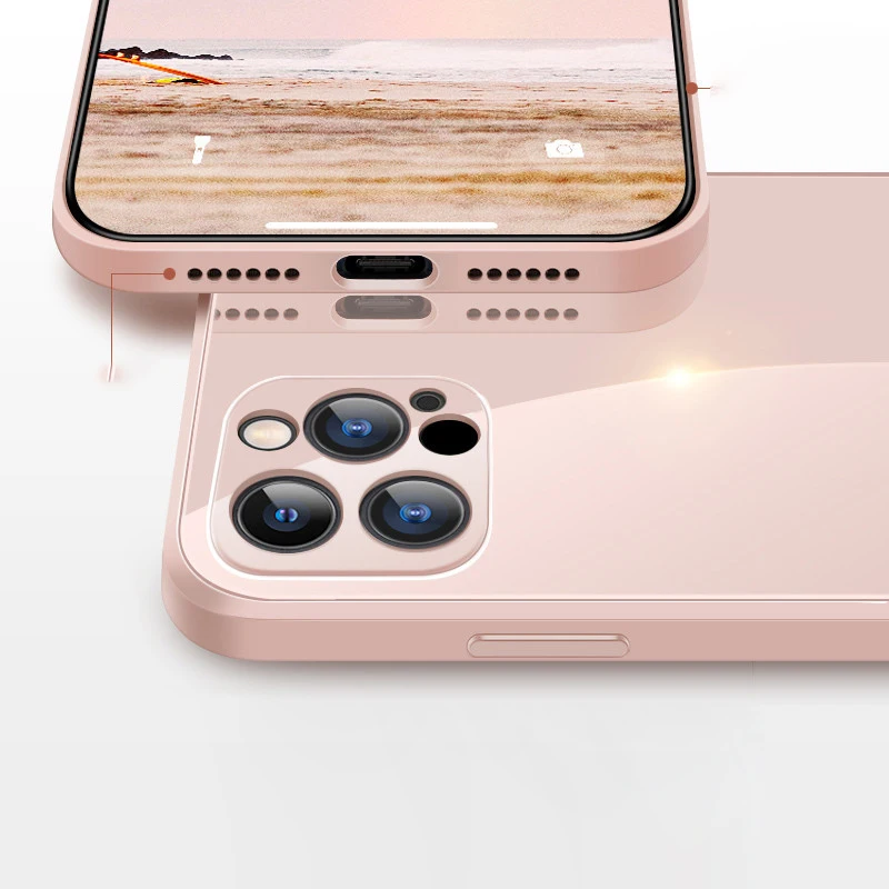 2023 New Liquid glass case For iPhone 14/13/12/11 14Pro/13Pro/12Pro/11 Pro Pro max series