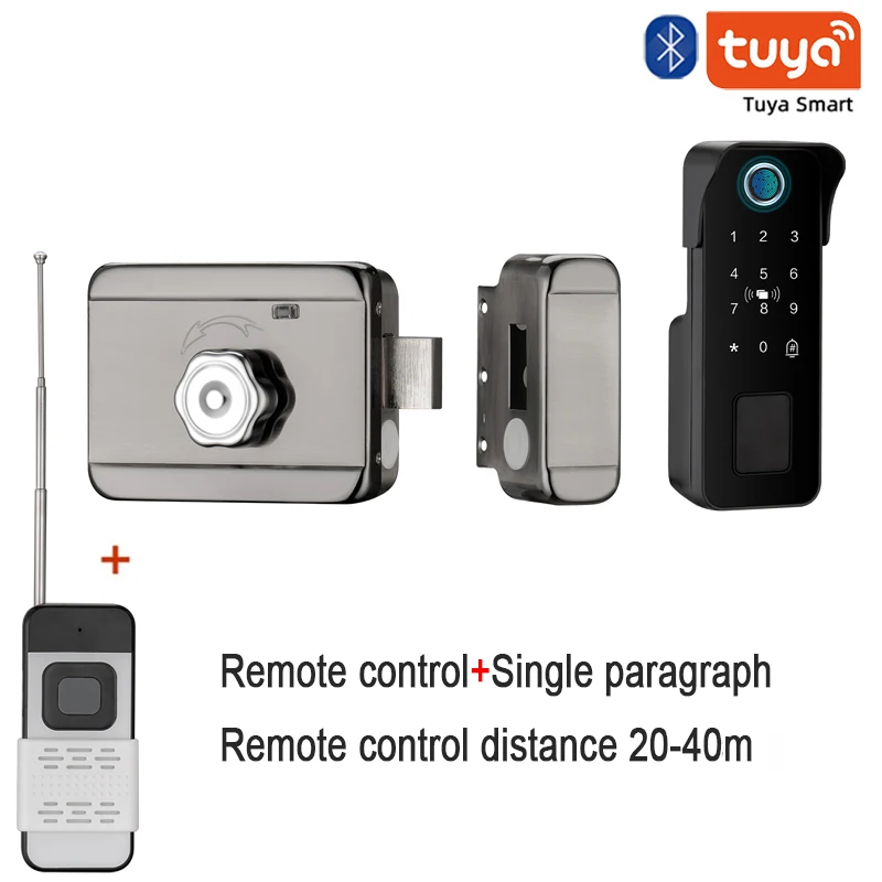 

Умный водонепроницаемый дверной замок XSDTS с распознаванием отпечатков пальцев