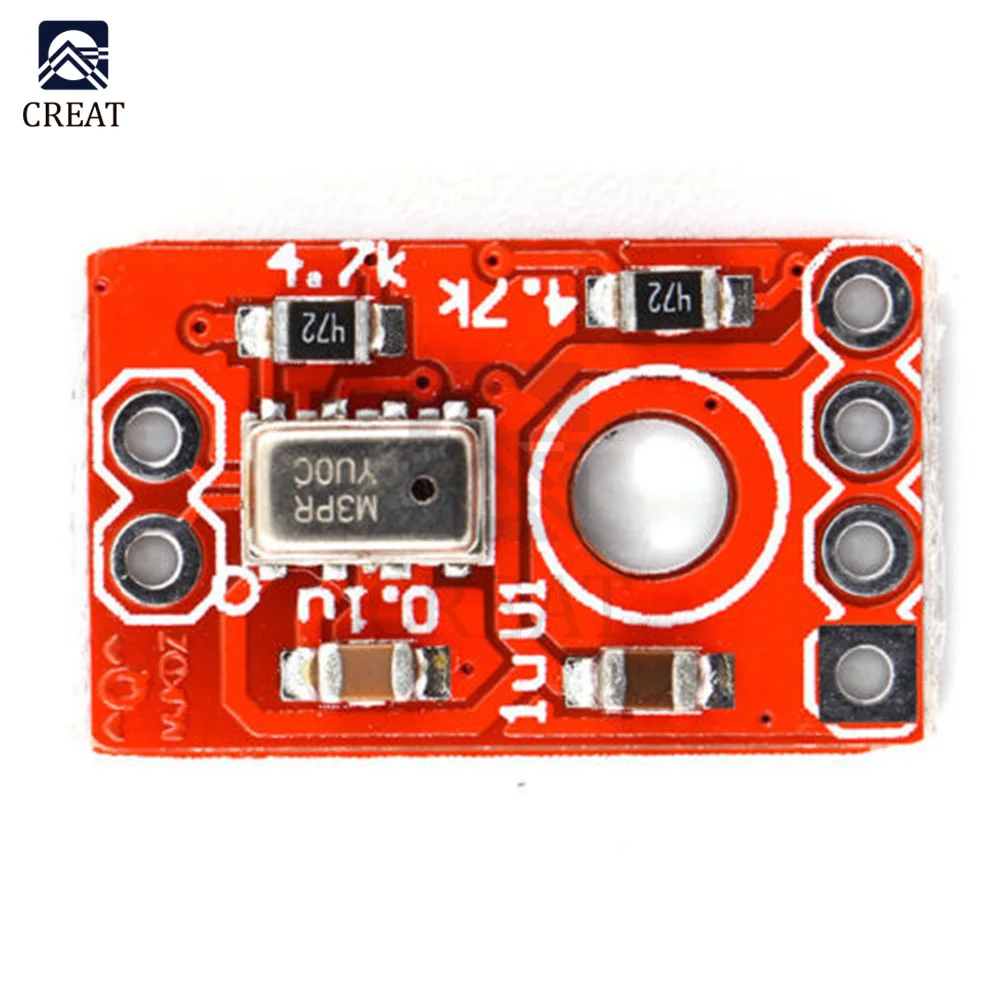 

Интеллектуальный датчик температуры и давления MPL3115A2 II2, датчик для Arduino MPL3115A2, сенсорный модуль от 2,5 до 3,6 В