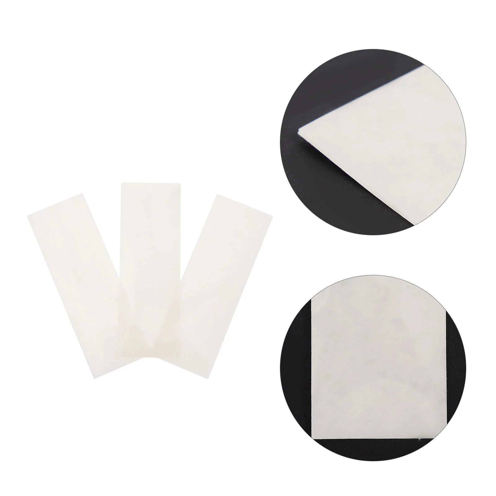 

3 Sheets Non-slip Mat Anti-skid Foams Grip Sticker Tape Fingerboard Accessory Replaceable Pad Black Stickers