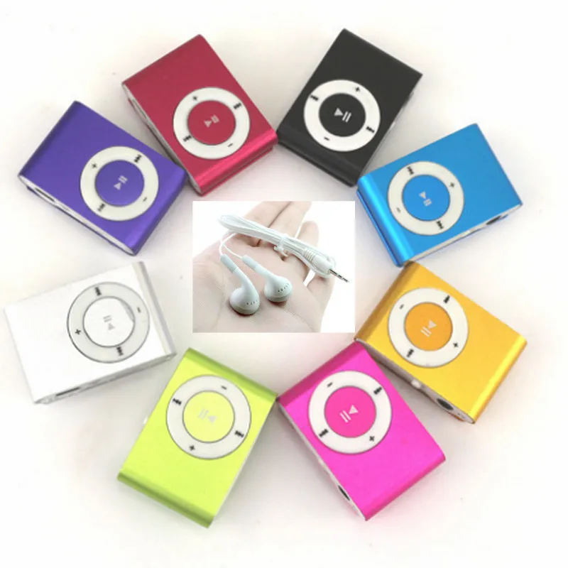 Самый дешевый металлический мини MP3-плеер с USB-разъемом спортивный портативный